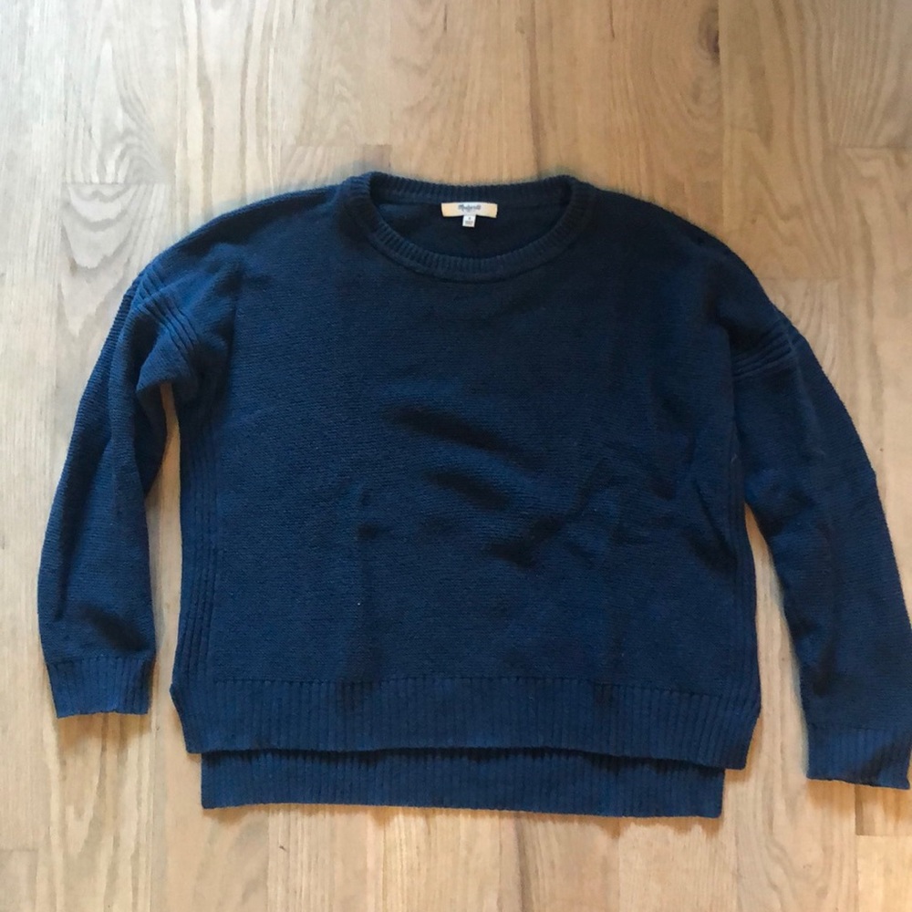 Blue Madewell Sweater